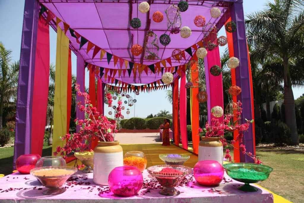 Holi Party Decoration Ideas
