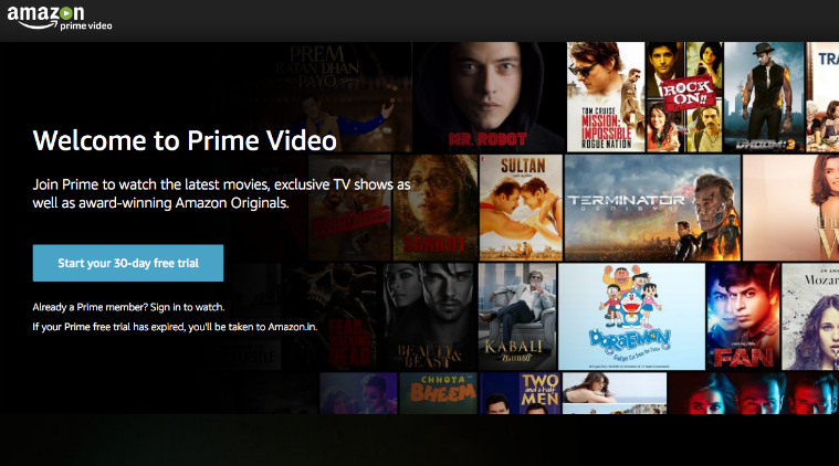 Amazon Prime Video Streaming Apps