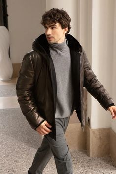 winter Leather Jacket