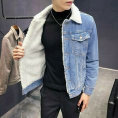 Denim winter Jacket