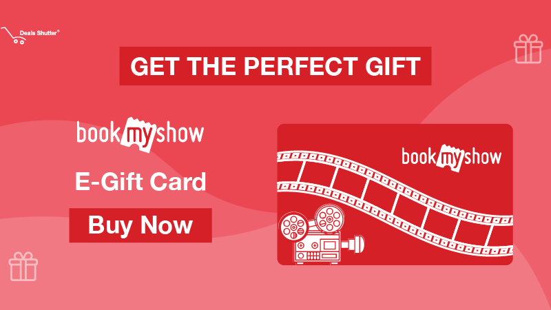 Buy BookMyShow 500 INR gift card at a cheaper price | ENEBA