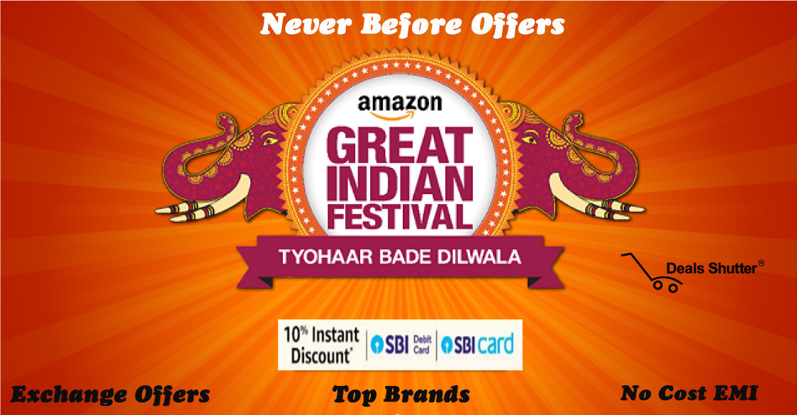 Amazon Great Indian Festival Sale 2024 85 OFF 10 Cashback